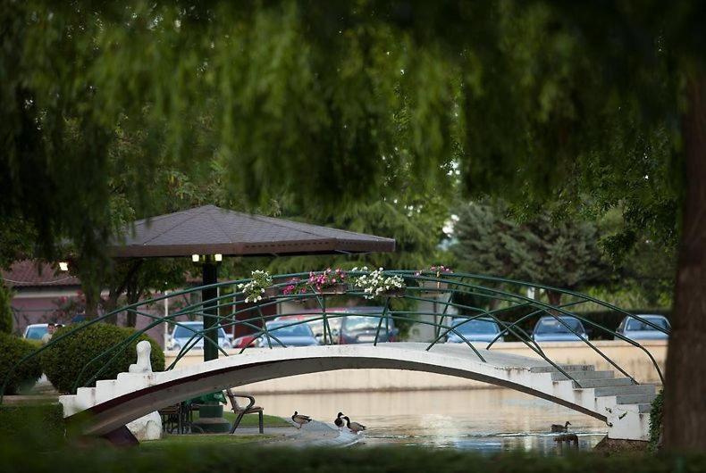 Hotel Bellevue Skopje Bagian luar foto